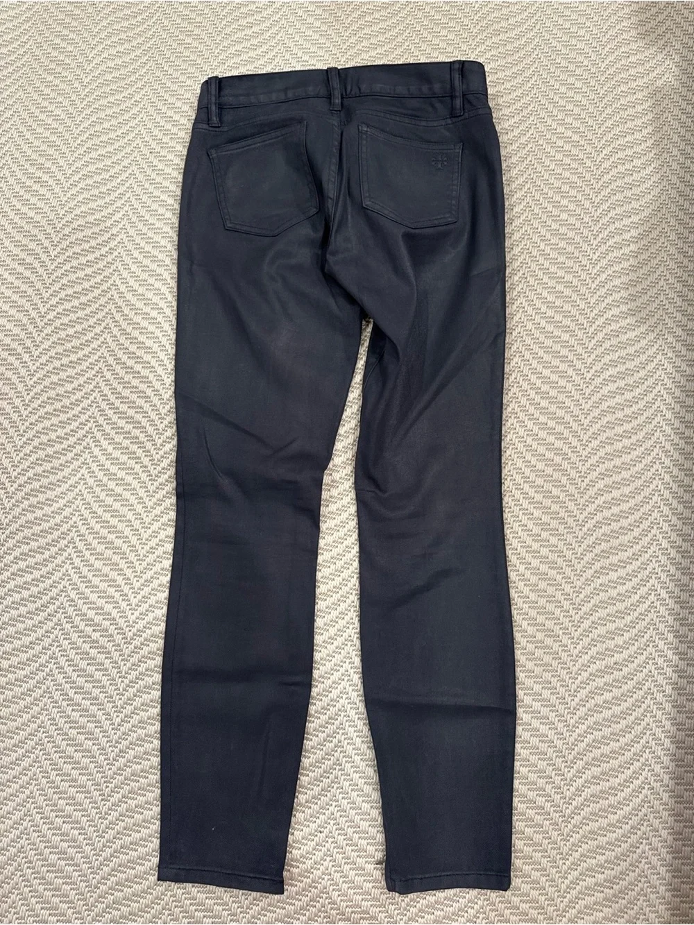 Tory Burch Slim Jeans in Dark Charcoal